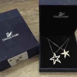 💎Swarovski crystal starfish🌟necklace